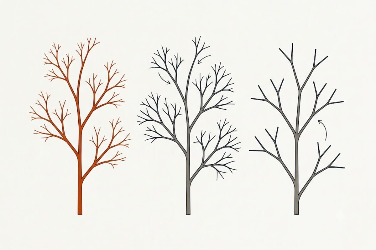 Three distribution patterns