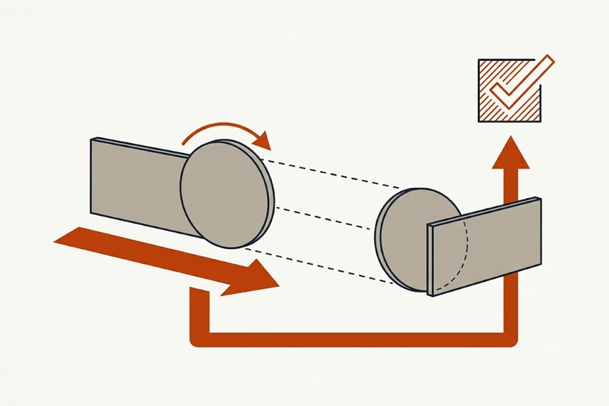 Round and rectangular sections compared